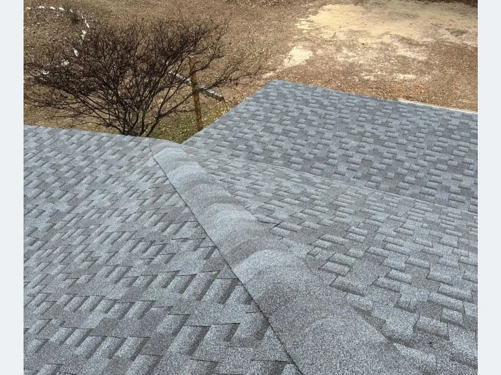 GAF Timberline HDZ shingles in Pewter Gray — roof completed by Southeast Roofing in Meridian, Mississippi.