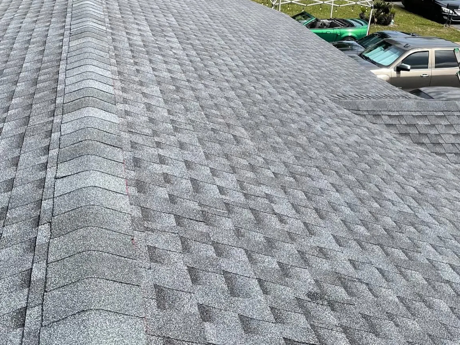 GAF Timberline HDZ shingles in Charcoal — roof completed by Southeast Roofing in Biloxi, Mississippi.