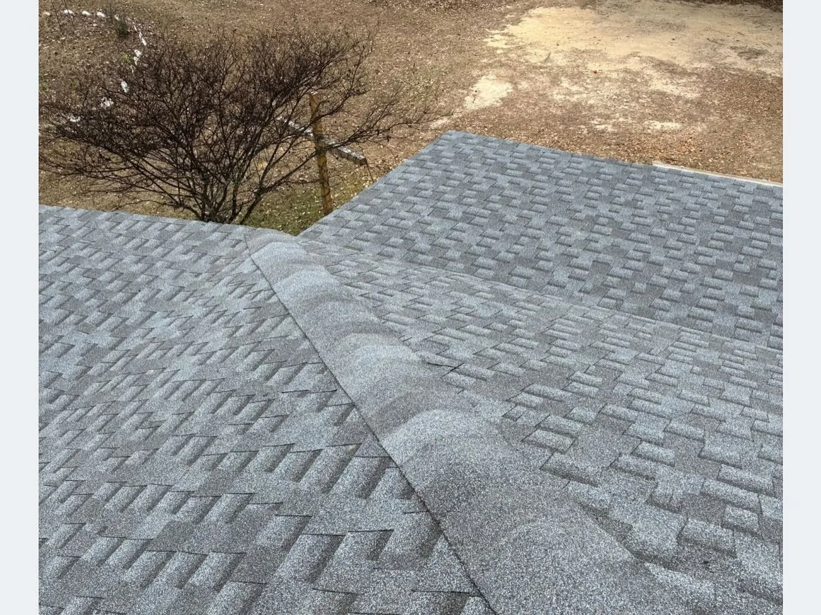 GAF Timberline HDZ shingles in Pewter Gray — roof completed by Southeast Roofing in Meridian, Mississippi.