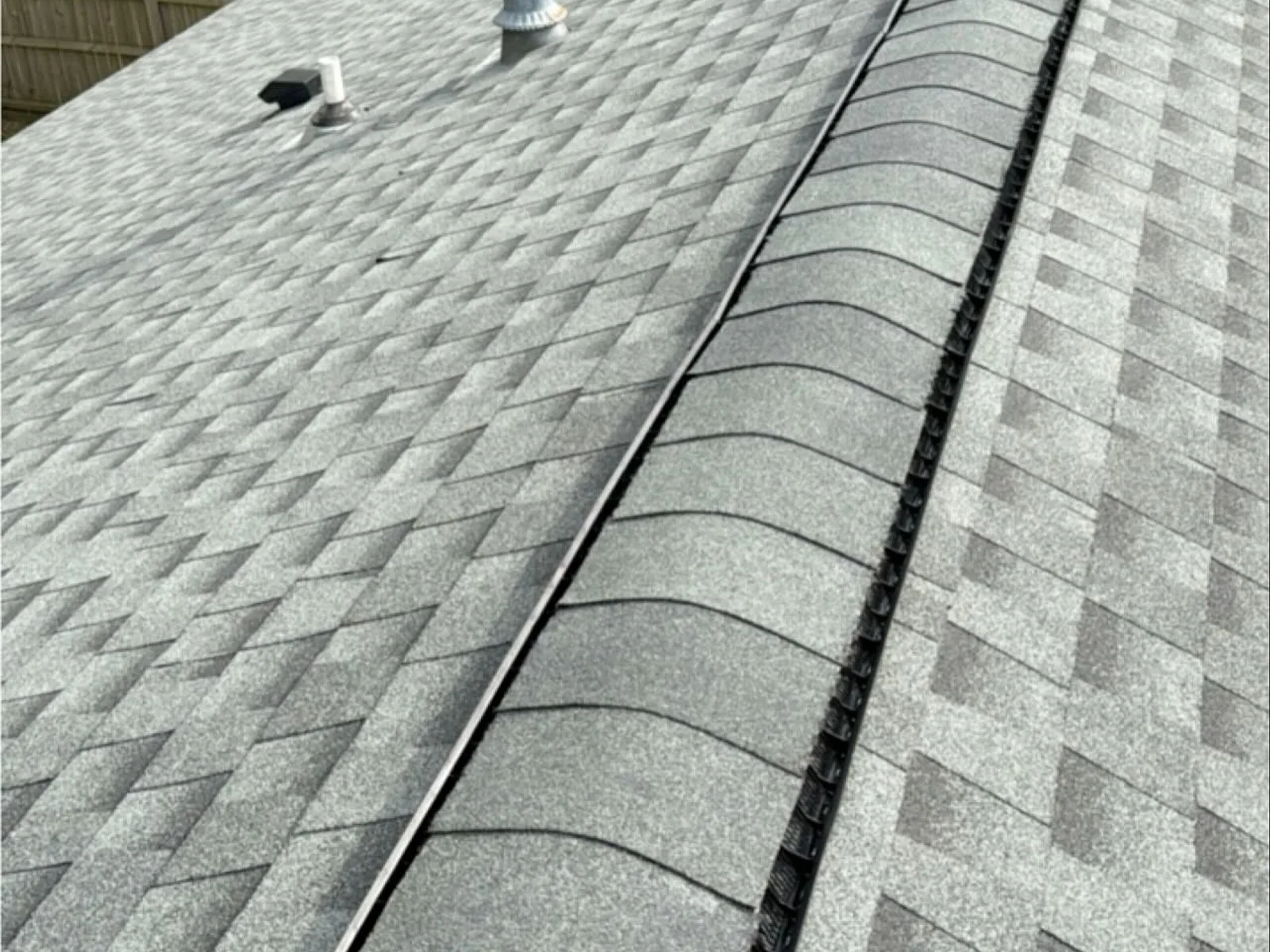 GAF Timberline HDZ shingles in Slate — roof completed by Southeast Roofing in Laurel, Mississippi.