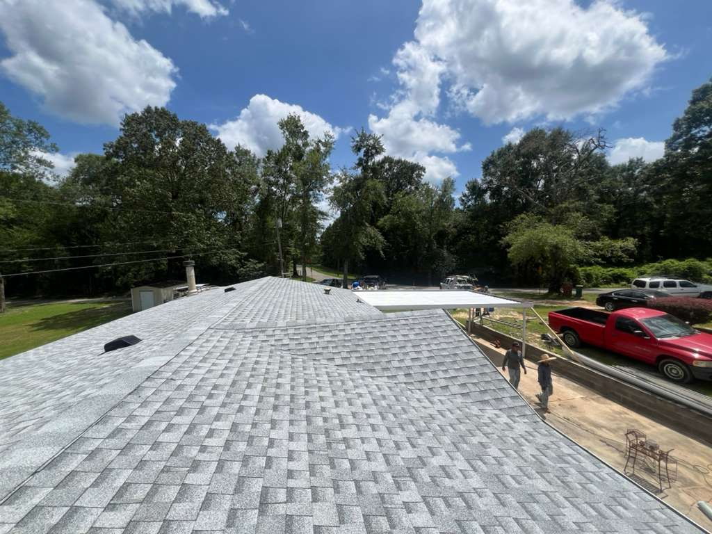 GAF Timberline HDZ shingles in Slate — roof completed by Southeast Roofing in Saucier, Mississippi.